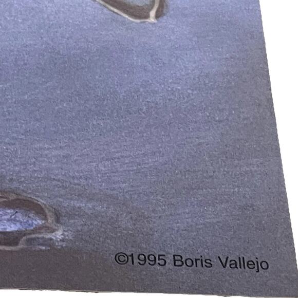 Vintage Boris Vallejo Sky Fantasy Poster 1995 Day Dream 34x22 Rare Collectible - Picture 9 of 9